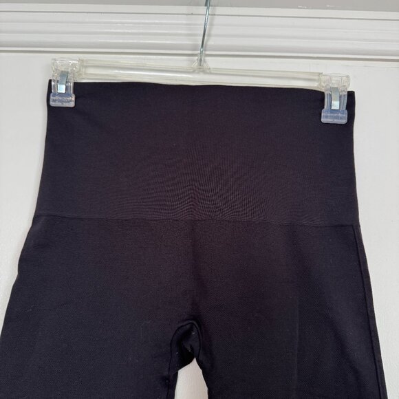 Spanx Women's Look At Me Now Seamless Leggings Black Plus Size 1X - Picture 3 of 7